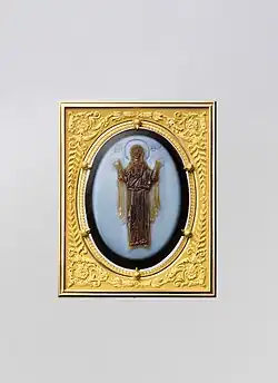 Богоматерь с младенцем (камея). Метрополитен-музей, Нью-Йорк.