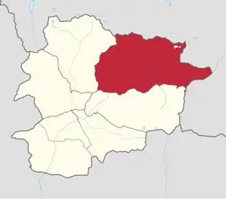 Канильо на карте