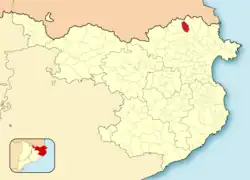 Расположение муниципалитета на карте провинции