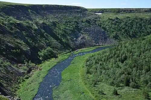 Западная часть каньона