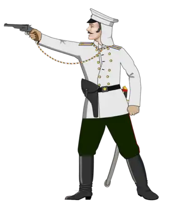 Капитан Клиентов во время боя на Шипкинском перевале.Реконструкция художника Игоря Воробьёва