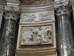 Рельеф Капеллы Киджи, Собор Сиены