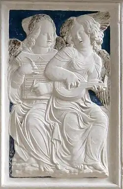 Капелла Ангелов. Музицирующие путти. Агостино ди Дуччо