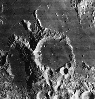 Снимок зонда Lunar Orbiter - IV.