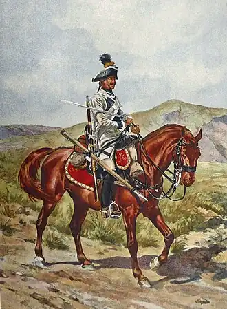 Австрийский кирасир