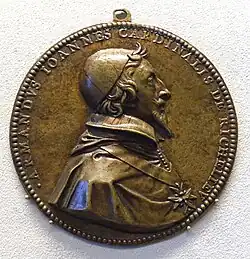 Медаль с портретом Ришельё (Музей Боде, Берлин)