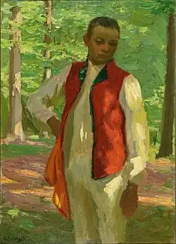 Портрет мальчика в холщёвом костюме. Частное собрание