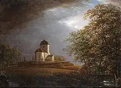 Вид на Андрарумскую церковь, 1836