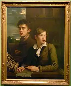 Автопортрет с Иоганном Петером Вейером