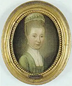 Портрет Мари-Жанны Клеменс работы Карла Леффлера