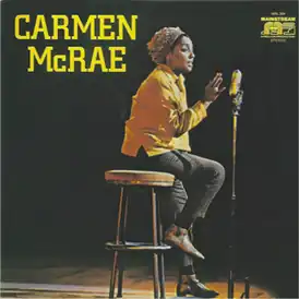 Обложка альбома Кармен Макрей «Carmen McRae» (1971)