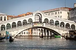 Мост Риальто через Гранд-канал. Венеция. 1591—1597