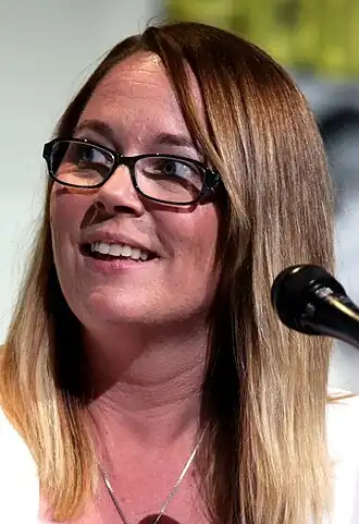 Кэрри Хенн на фестивале «San Diego Comic-Con International», 2016 год