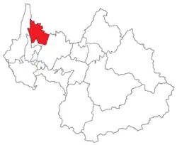 Кантон на карте департамента Савойя