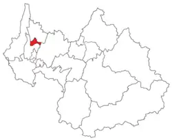 Кантон на карте департамента Савойя