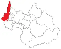 Кантон на карте департамента Савойя