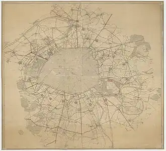 Сена на карте