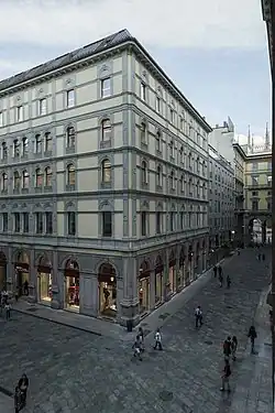 Штаб-квартира издательствав центре Милана