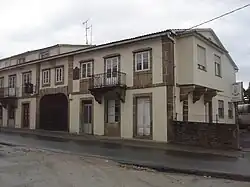 Дом в Ферроле, в котором в юности жил писатель