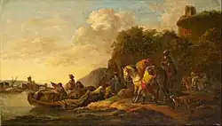 Паром. 1760-е. Холст, масло. Даличская картинная галерея , Лондон