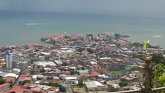 Исторический квартал Панамы с высоты птичьего полёта