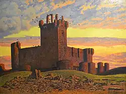 Дарио де Регойос. «Замок де ла Мота», 1909.