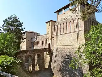 Общий вид замка c юго-западной стороны