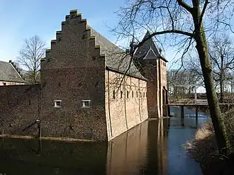 Здания форбурга с северо-западной стороны