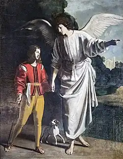 Товия и ангел. Капелла Благовещения, Собор святых Юста и Пастора, Нарбон