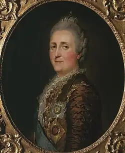 Портрет Екатерины II. 1773. Холст, масло. Музей Хиллвуд, Вашингтон