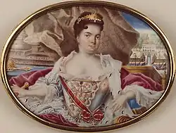 Екатерина I. 1724, Государственный Эрмитаж.