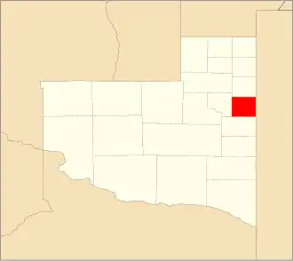 Департамент  Катрило на карте