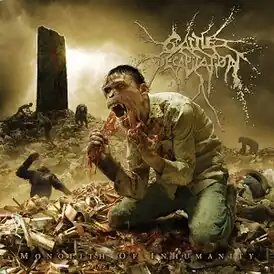Обложка альбома Cattle Decapitation «Monolith of Inhumanity» (2012)