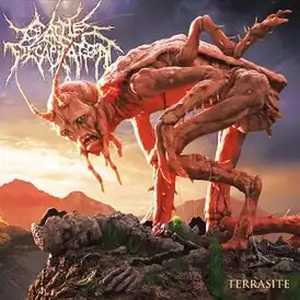 Обложка альбома Cattle Decapitation «Terrasite» (2023)