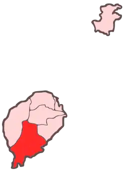 Кауи на карте