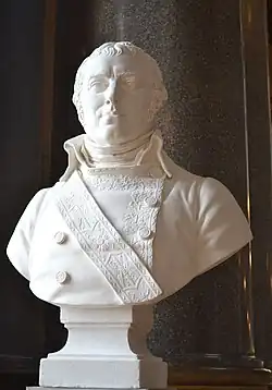 Бюст генерала Жан-Жака. Косса. Мрамор. Версаль