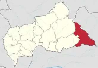 Верхнее Мбому на карте