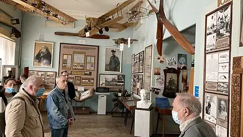 Нестеров и Ньюпор в музее