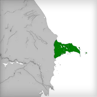 Владения диктатуры к августу 1918 года.