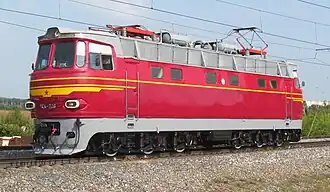 ЧС4-226 в окраске, близкой к заводской