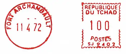 1972: Республика Чад, Форт-Аршамбо