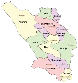 Кухранг на карте