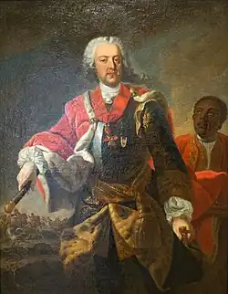 Принц Карл Александр Лотарингский (ошибочно называется портретом Карла V Лотарингского). Холст, масло. Музей изобразительного искусства, Нанси