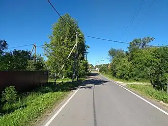 Дорога к станции