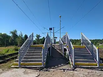 Северный вход на платформу