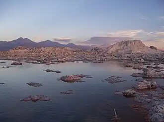 Вид на озеро Чаха в 2006 году