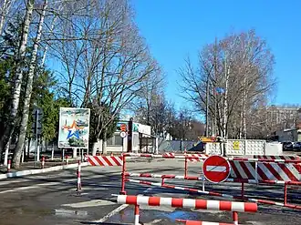 КПП штаба 27-й ракетной Витебской Краснознаменной армии