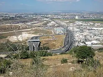 Вид на Чек-пост из района Неве-Шаанан