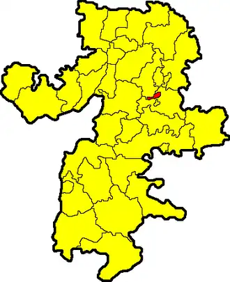 Коркинский районКоркинский муниципальный округ на карте