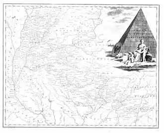 Черниговское наместничество на карте